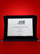 IAIR Awards версияси бўйича 2016 йилда Осиёнинг энг яхши Форекс-брокери