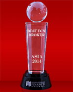 अंतर्राष्ट्रीय वित्त पत्रिका 2014 - एशिया में सर्वश्रेष्ठ ईसीएन ब्रोकर