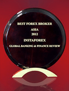 Global Banking & Finance Review версияси бўйича 2012 йилда Осиёнинг энг яхши брокери