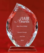 IAIR Awards тұжырымы бойынша Шығыс Еуропаның Үздік брокері 2014